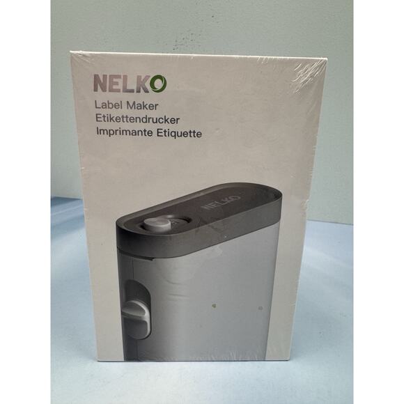 Nelko Label Maker Machine Tape P21 Bluetooth Printer Wireless Templates White - Picture 2 of 11